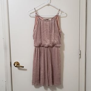 Mauve Pink Glimmer Dress